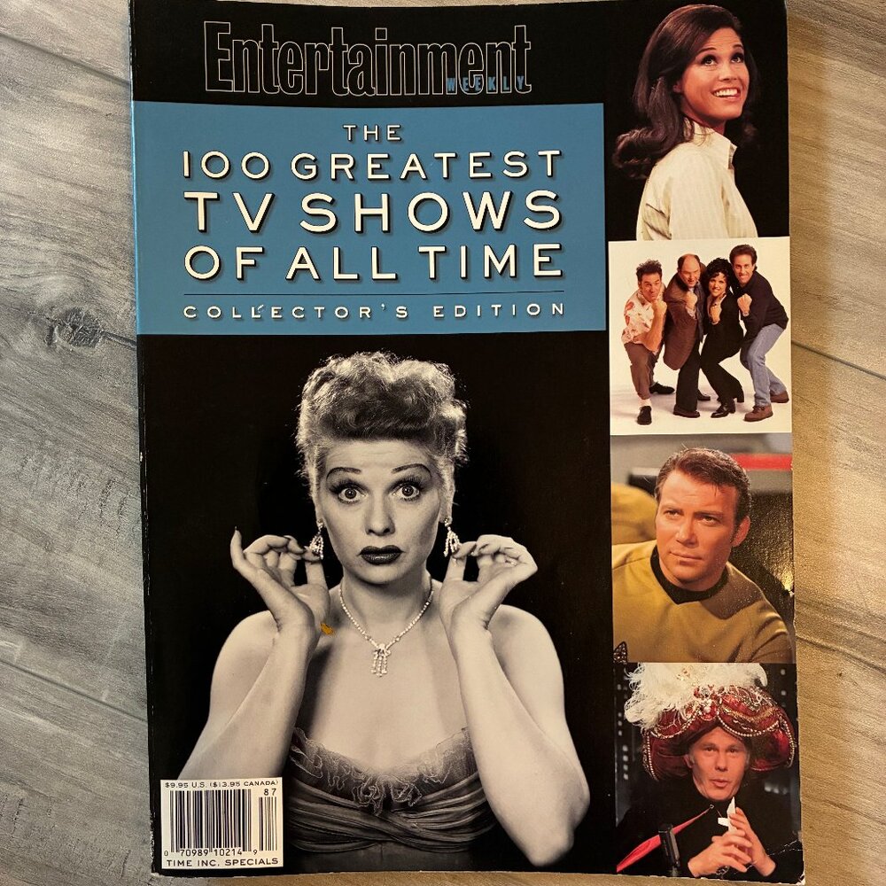 Entertainment Weekly The 100 Greatest TV Shows of All Time 1998 Collector's Ed.